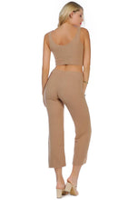 Load image into Gallery viewer, Teddy Knit Crop Top