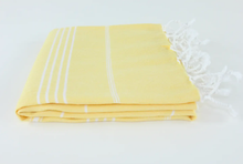 Load image into Gallery viewer, Premium Turkish Classic Striped Peshtemal Towel