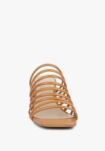 Leather Fairleigh Strappy Slip On Sandals