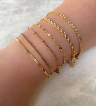 Load image into Gallery viewer, Waterproof Layering Gold Bracelets
