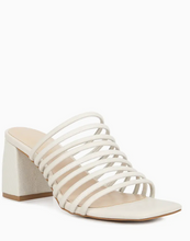 Load image into Gallery viewer, Leather Fairleigh Strappy Slip On Sandals