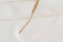 Load image into Gallery viewer, Triple Strand Gold Chain Waterproof Necklace