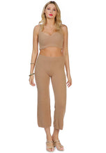 Load image into Gallery viewer, Teddy Knit Crop Top