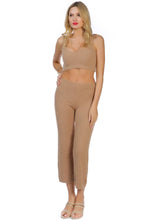 Load image into Gallery viewer, Teddy Knit Crop Top