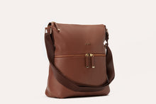 Load image into Gallery viewer, Zip Tote Pebble Leather-Poppy Street