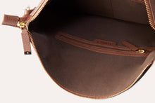 Load image into Gallery viewer, Zip Tote Pebble Leather-Poppy Street