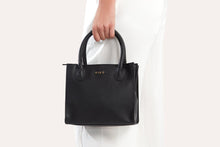 Load image into Gallery viewer, Simple Box Pebble Leather Tote-Poppy Street