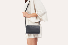 Load image into Gallery viewer, Zip Around Crossbody Pebble Leather-Poppy Street