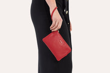Load image into Gallery viewer, Pebble Leather Wristlet - Poppy Street
