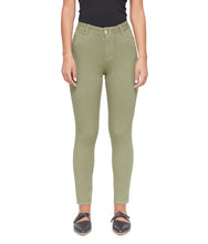 Load image into Gallery viewer, Alexa High-Rise Skinny Ankle Jeans Olive-Poppy Street