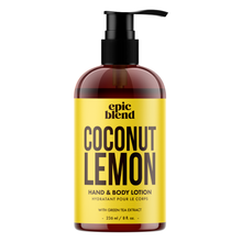 Load image into Gallery viewer, Coconut Lemon Hand & Body Lotion-Poppy Street