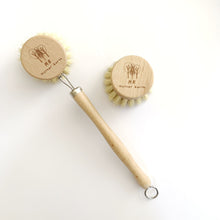 Load image into Gallery viewer, Beechwood & Sisal Fiber Kitchen Dish Brush-Poppy Street
