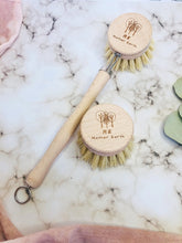 Load image into Gallery viewer, Beechwood & Sisal Fiber Kitchen Dish Brush-Poppy Street
