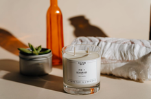 Load image into Gallery viewer, Fig + Seagrass Glass Candle Tumbler-Poppy Street