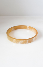 Load image into Gallery viewer, Tron Minimalist Buffalo Horn Bangle-Poppy Street