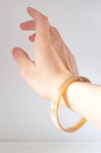 Load image into Gallery viewer, Tron Minimalist Buffalo Horn Bangle-Poppy Street