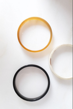 Load image into Gallery viewer, Tron Minimalist Buffalo Horn Bangle-Poppy Street