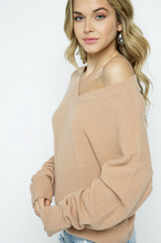 Load image into Gallery viewer, Soft Mid-Rise V-Neck Pullover-Poppy Street