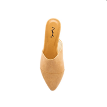 Load image into Gallery viewer, Suede Mule V Slide-Poppy Street