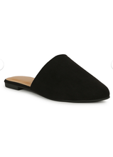 Load image into Gallery viewer, Suede Mule Slide-Poppy Street