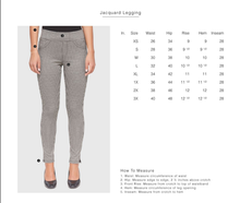 Load image into Gallery viewer, Anna Mid-Rise Pull On Skinny Ankle Pants Jacquard Houndstooth-Poppy Street