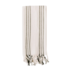 Load image into Gallery viewer, New! Jordon Turkish Hand Towel 3 Stripes-Poppy Street
