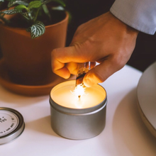 Load image into Gallery viewer, Seaside + Citrus Candle Tin-Poppy Street
