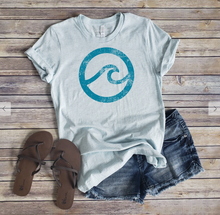 Load image into Gallery viewer, Minimalist Wave T-Shirt-Poppy Street