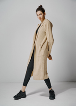 Load image into Gallery viewer, Vertical Long Wool Hoodie Sweater-Poppy Street