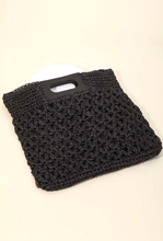 Load image into Gallery viewer, Square Straw Braided Shoulder Bag-Poppy Street