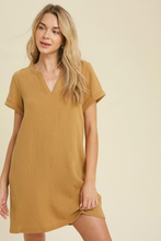 Load image into Gallery viewer, Farah Gauze Shirt Dress-Poppy Street