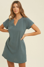 Load image into Gallery viewer, Farah Gauze Shirt Dress-Poppy Street