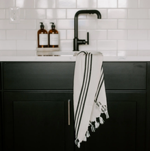 Load image into Gallery viewer, New!  Jordon Turkish Hand Towel 3 Stripes