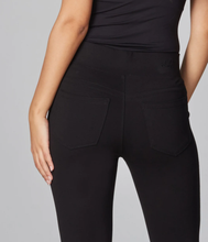 Load image into Gallery viewer, Anna Mid-Rise Pull On Skinny Ankle Pants Black - Poppy Street