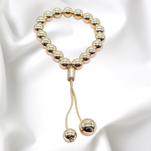 Load image into Gallery viewer, Zoe 18K Gold Beaded Bracelet