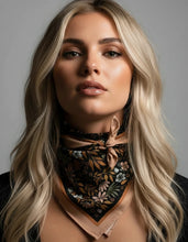 Load image into Gallery viewer, 100% Silk Bandana Scarf