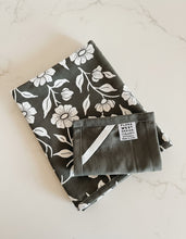 Load image into Gallery viewer, Organic Cotton Tea Towel Floral