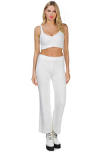 Load image into Gallery viewer, Teddy Knit Wide Leg Pants