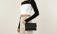 Load image into Gallery viewer, Leather Flap Over Bag