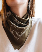 Load image into Gallery viewer, 100% Silk Bandana Scarf