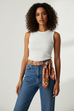 Load image into Gallery viewer, 100% Silk Bandana Scarf - Poppy Street