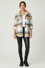 Load image into Gallery viewer, Oversize Plaid Flannel Shirt