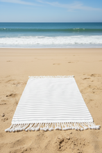 Load image into Gallery viewer, Oversized Turkish Towel Onyx - Poppy Street