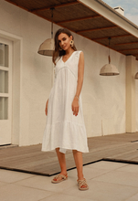 Load image into Gallery viewer, Gaby Hemp Linen Midi Dress