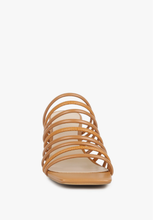 Load image into Gallery viewer, Leather Fairleigh Strappy Slip On Sandals
