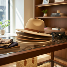 Load image into Gallery viewer, Tan + Tea Ombrè | Fashion Hat