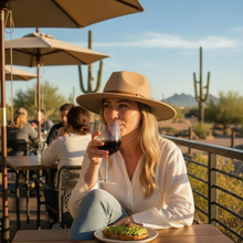 Load image into Gallery viewer, Tan + Tea Ombrè | Fashion Hat