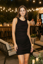 Load image into Gallery viewer, Briana Demi Dress Black