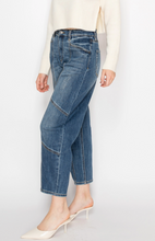 Load image into Gallery viewer, High Rise Relaxed Barrel Jeans