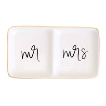 Load image into Gallery viewer, Mr and Mrs Jewelry Dish-Poppy Street